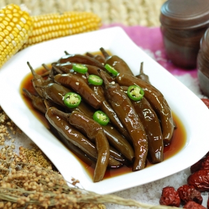 인제로컬푸드,유옥선 고추장아찌 1kg 청양고추 풋고추 [로컬푸드]