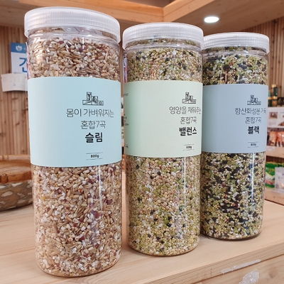 인제로컬푸드,혼합7곡 잡곡 700g 친환경용기 [로컬푸드]