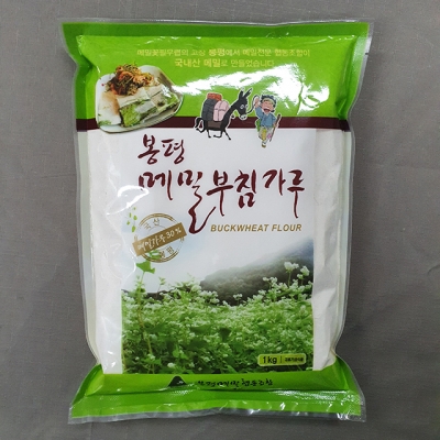 인제로컬푸드,봉평 메밀부침가루 메밀가루 30% 1kg  [로컬푸드]